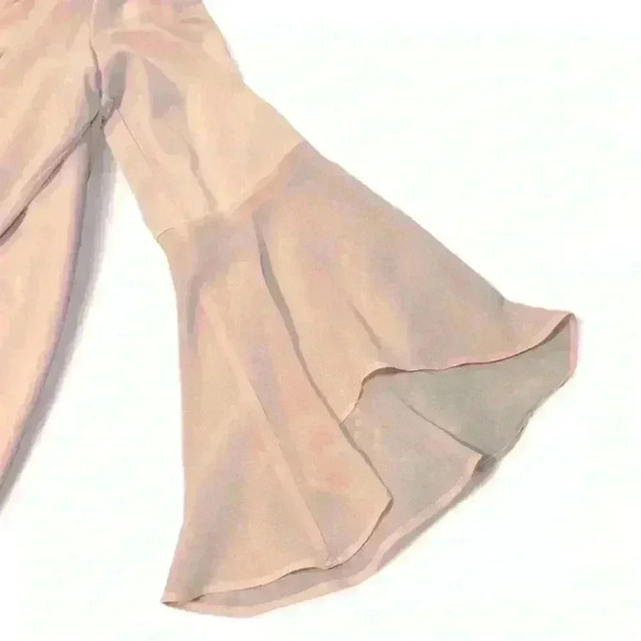 Calvin Klein Women's Pink Flared Sleeve Blouse Size Small - Picture 4 of 5